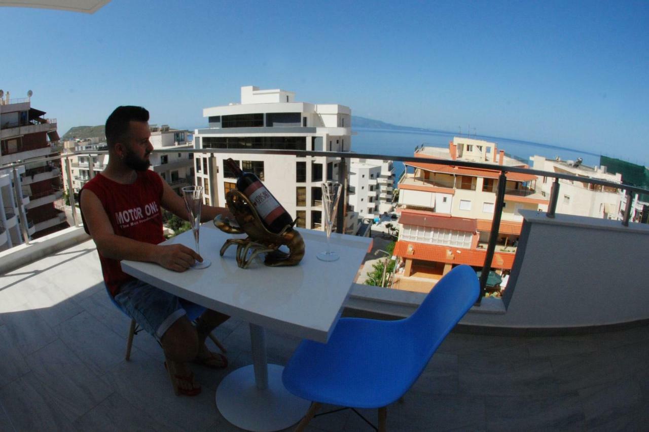 Oceanic Luxury Apartments Sarandë Exterior foto
