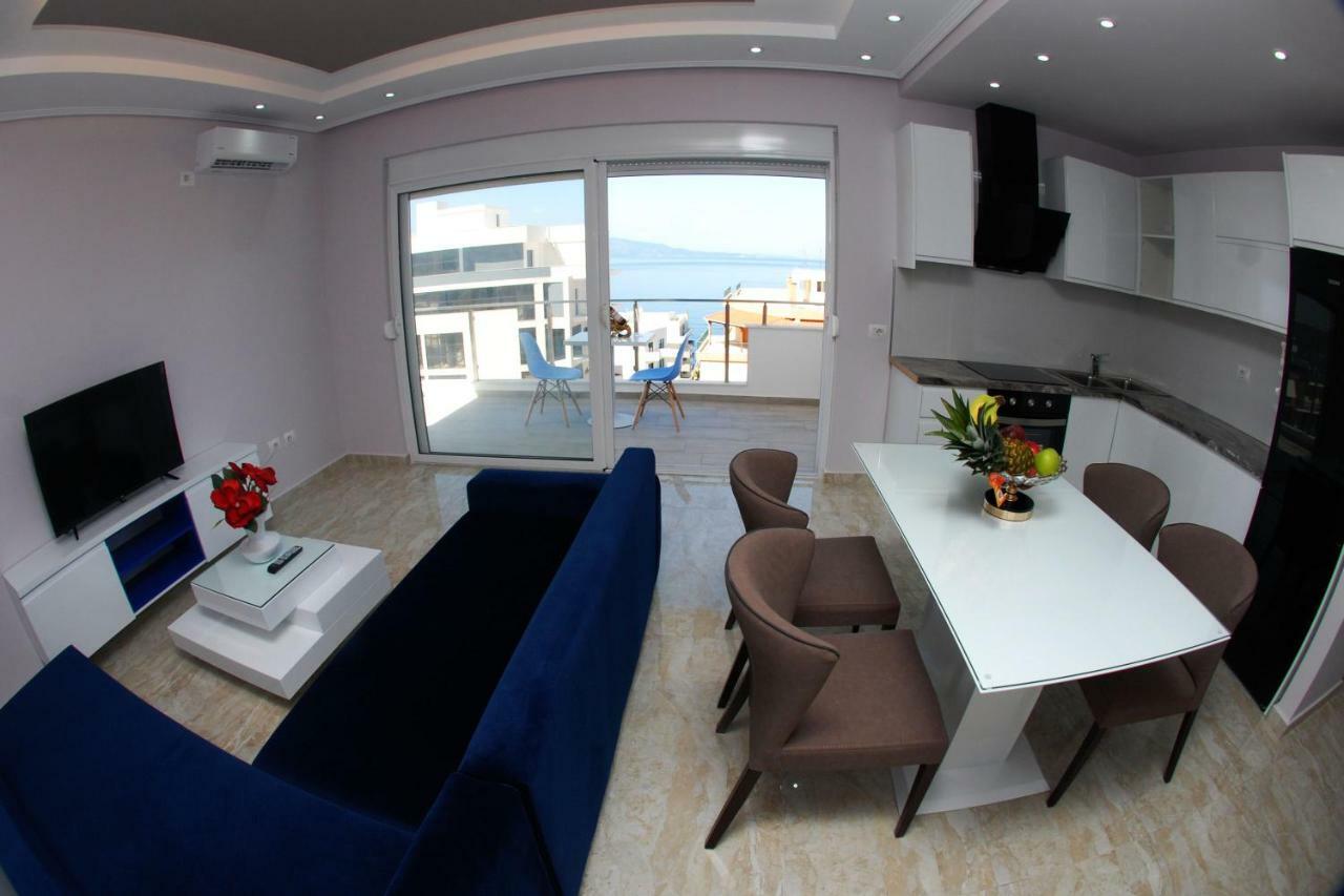 Oceanic Luxury Apartments Sarandë Exterior foto